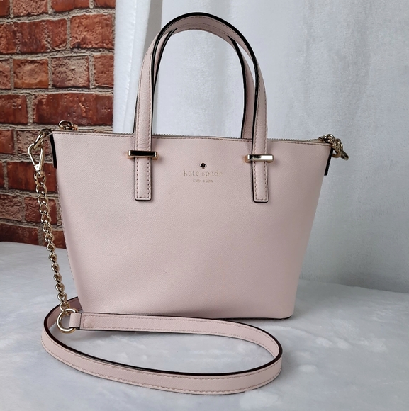 Kate Spade Pink Leather Small Satchel Bag - Picture 1 of 12